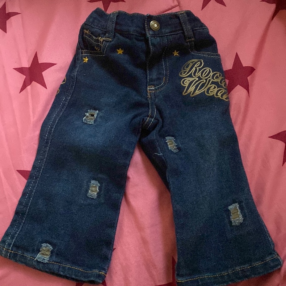 ⭐️Y2K ROCAWEAR BABY JEANS⭐️
